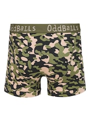 OddBalls Green Commando Boxers - Image 2 of 4