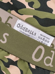 OddBalls Green Commando Boxers - Image 3 of 4