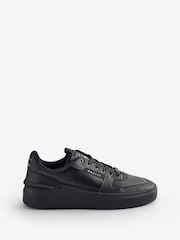 Cruyff Black Endorsed Tennis Trainers - Image 1 of 1