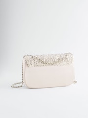 Silver Beaded Shoulder Bag - Image 7 of 9