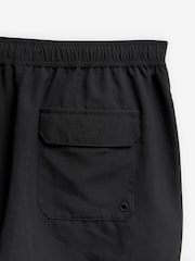 Black Essential No Logo Swim Shorts - Image 10 of 12