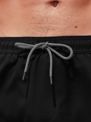 Black Essential No Logo Swim Shorts - Image 6 of 12