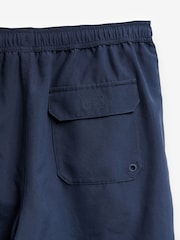 Navy Blue Essential No Logo Swim Shorts - Image 10 of 13