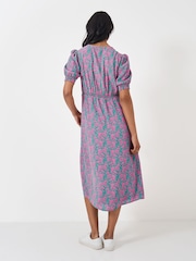 Crew Clothing Green Fleur Tea Dress - Image 2 of 5