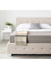 Aspire Furniture Beige Stella End Lift Ottoman Bed Bed - Image 3 of 4