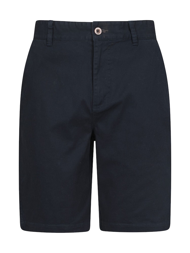 Mountain Warehouse Blue Mens Woods Chino Shorts - Image 1 of 6