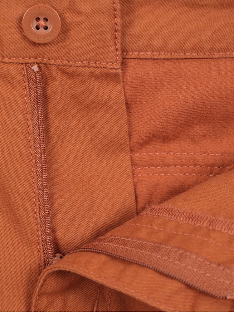 Mountain Warehouse Orange Mens Lakeside Cargo 100% Cotton Shorts - Image 10 of 10