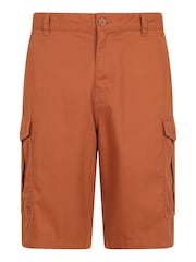 Mountain Warehouse Orange Mens Lakeside Cargo 100% Cotton Shorts - Image 5 of 10
