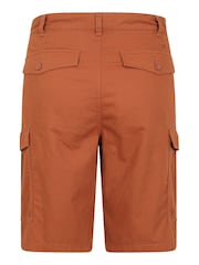 Mountain Warehouse Orange Mens Lakeside Cargo 100% Cotton Shorts - Image 7 of 10
