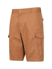 Mountain Warehouse Natural Mens Lakeside Cargo 100% Cotton Shorts - Image 3 of 5