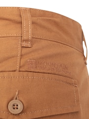 Mountain Warehouse Natural Mens Lakeside Cargo 100% Cotton Shorts - Image 4 of 5
