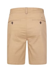 Mountain Warehouse Cream Mens Woods Organic Chino Shorts - Image 2 of 5