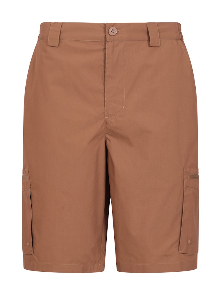 Mountain Warehouse Natural Mens Trek Shorts - Image 1 of 6