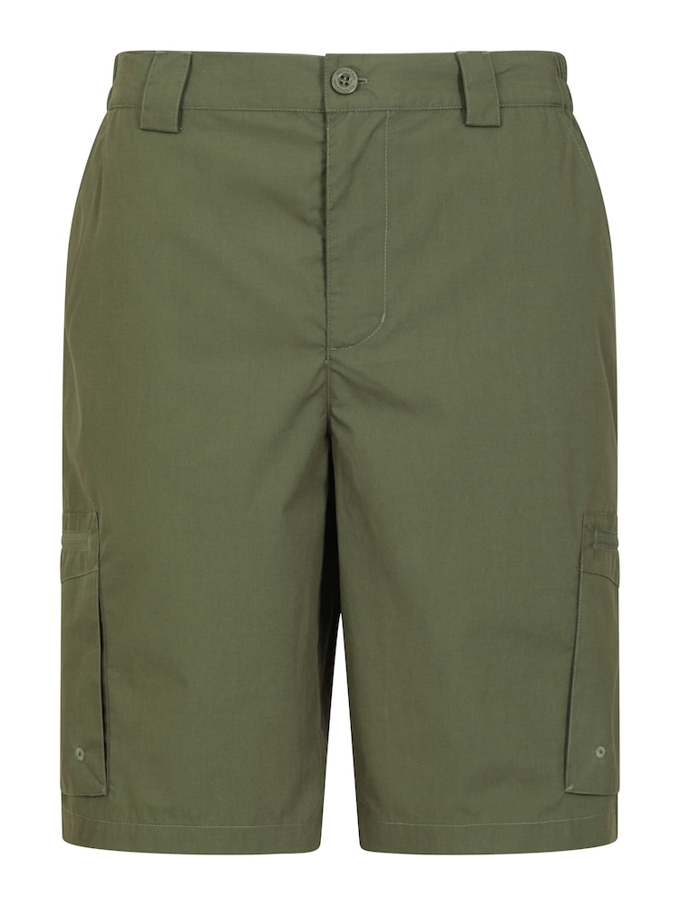 Mountain Warehouse Green Mens Trek Shorts - Image 1 of 6