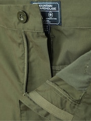 Mountain Warehouse Green Mens Trek Shorts - Image 6 of 6