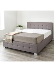 Aspire Furniture Grey Stella End Lift Ottoman Bed - Image 2 of 4