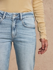 Bleu moyen - Jeans droits - Image 6 de 9