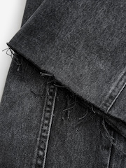 Black Hourglass Carpenter Wide Leg 100% Cotton Jeans - Image 11 of 11