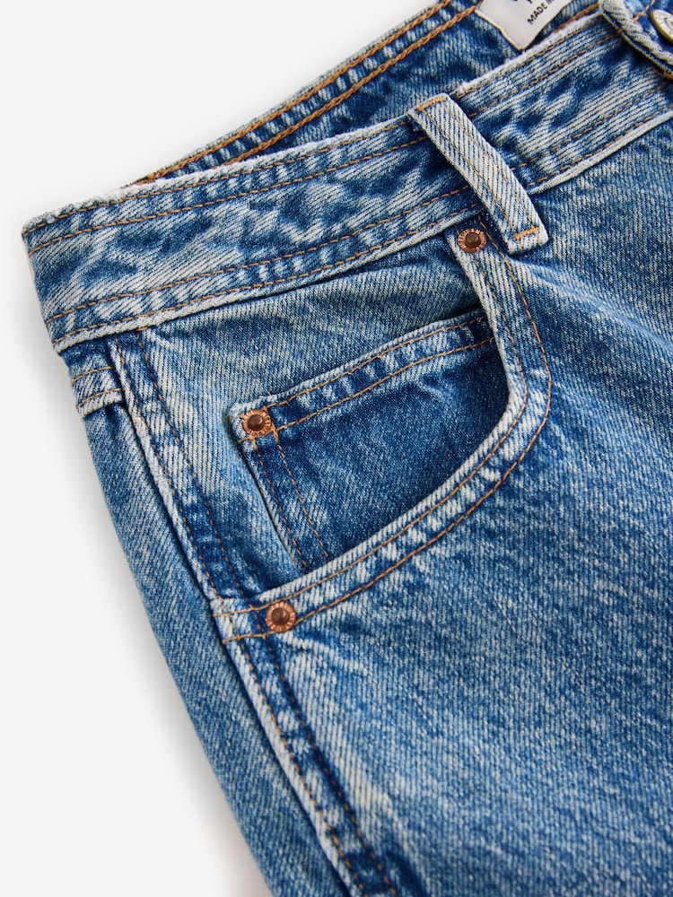 Bleu moyen - Jean Hourglass Carpenter large 100% coton - Image 7 of 9