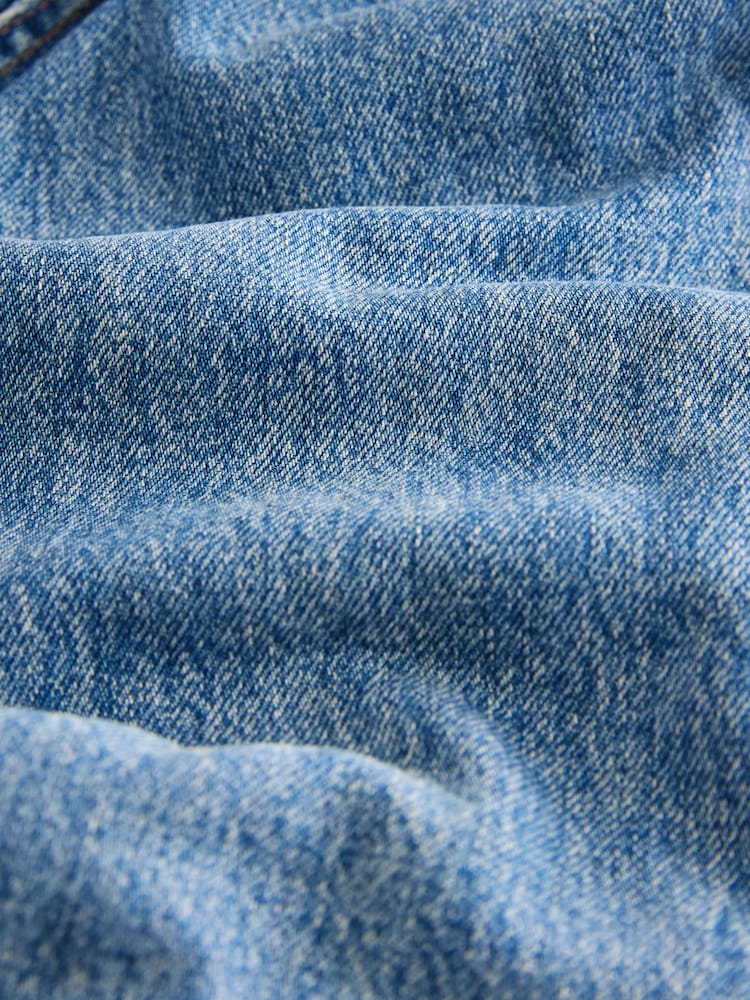 Mittelblau - Hourglass Carpenter Jeans mit weitem Bein aus 100% Baumwolle - Bild 9 von 9