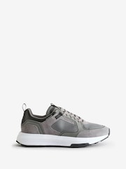 Cruyff Grey Rayado Trainers - Image 1 of 1