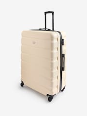 Flight Knight Cream Hardcase Large Check in Suitcases and Cabin Case Set of 3 - Image 1 of 2
