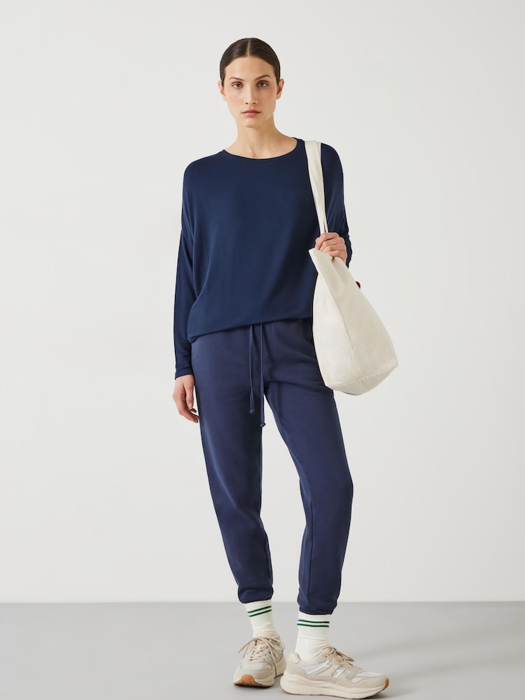 Hush Blue Gillian Longline Jersey Top - Image 2 of 5