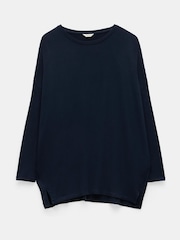 Hush Blue Gillian Longline Jersey Top - Image 5 of 5