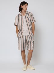 Religion Natural Bermuda Shirt - Image 1 of 5