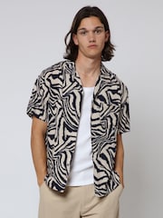 Religion Black Zebra Shirt - Image 1 of 5