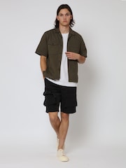 Religion Green Tackle Short Sleeve Shirt - Image 5 of 5