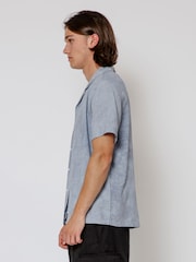 Religion Blue Dark STORM SHIRT - Image 4 of 5