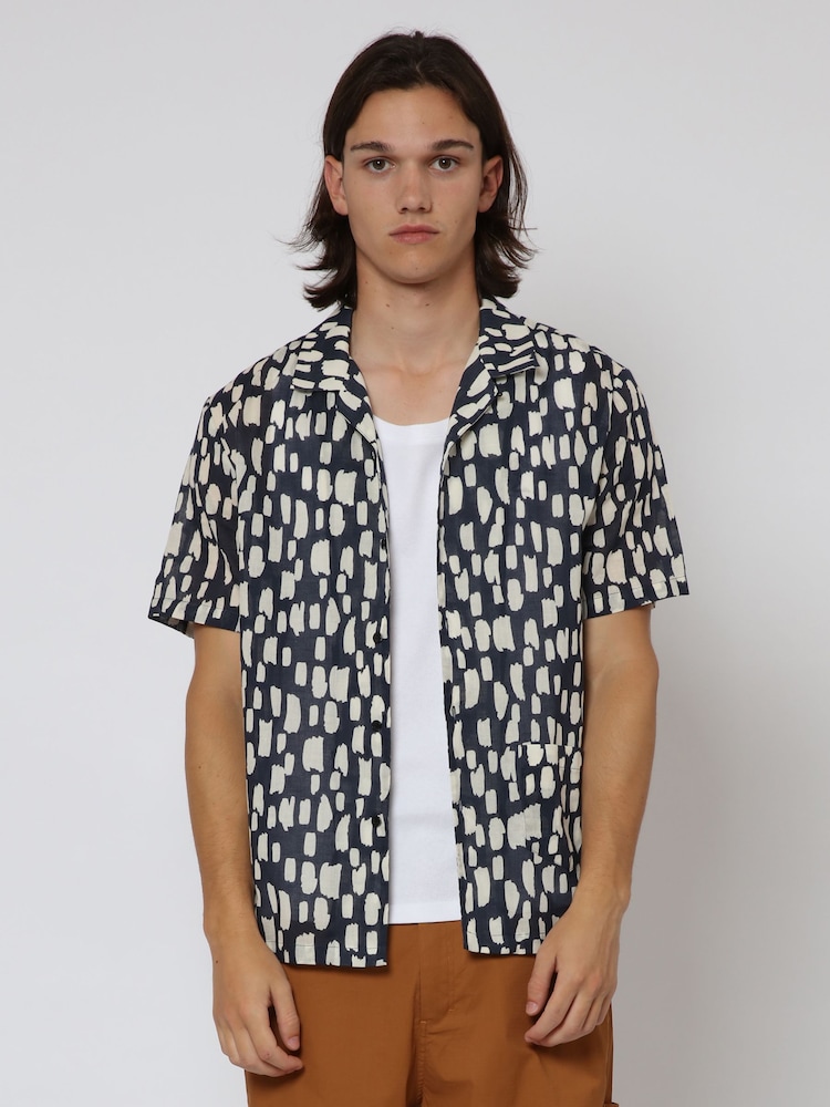 Religion Black Liquid Abstract Shirt - Image 1 of 6