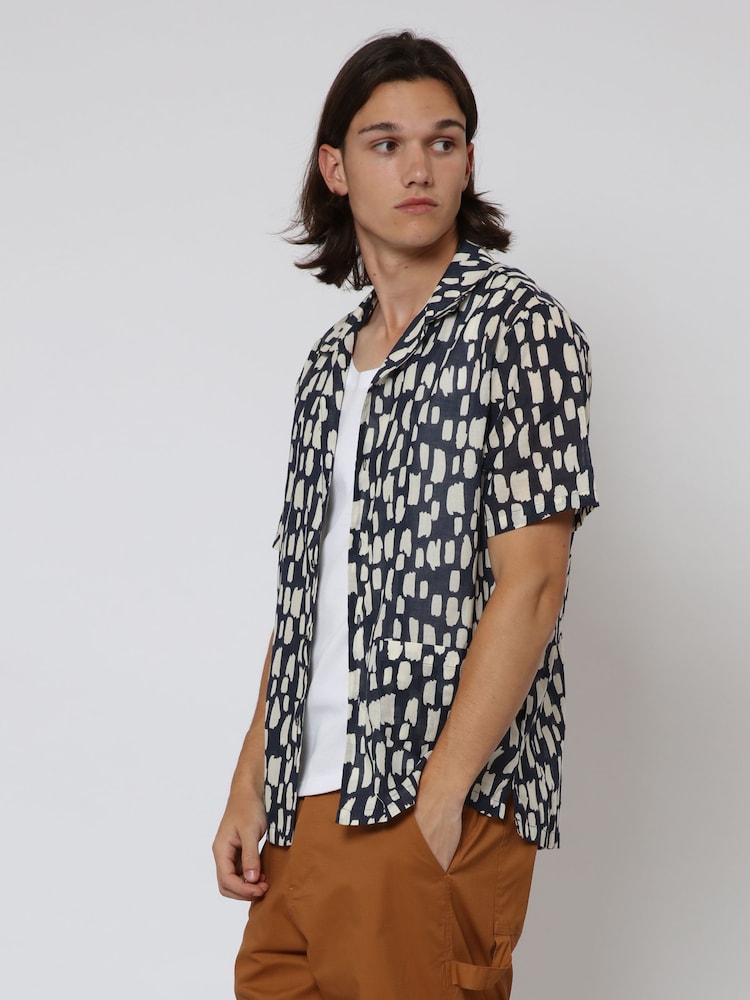 Religion Black Liquid Abstract Shirt - Image 6 of 6