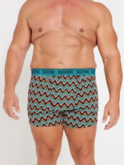 BadRhino Big & Tall Blue Stripe Boxers 3 Pack - Image 3 of 7