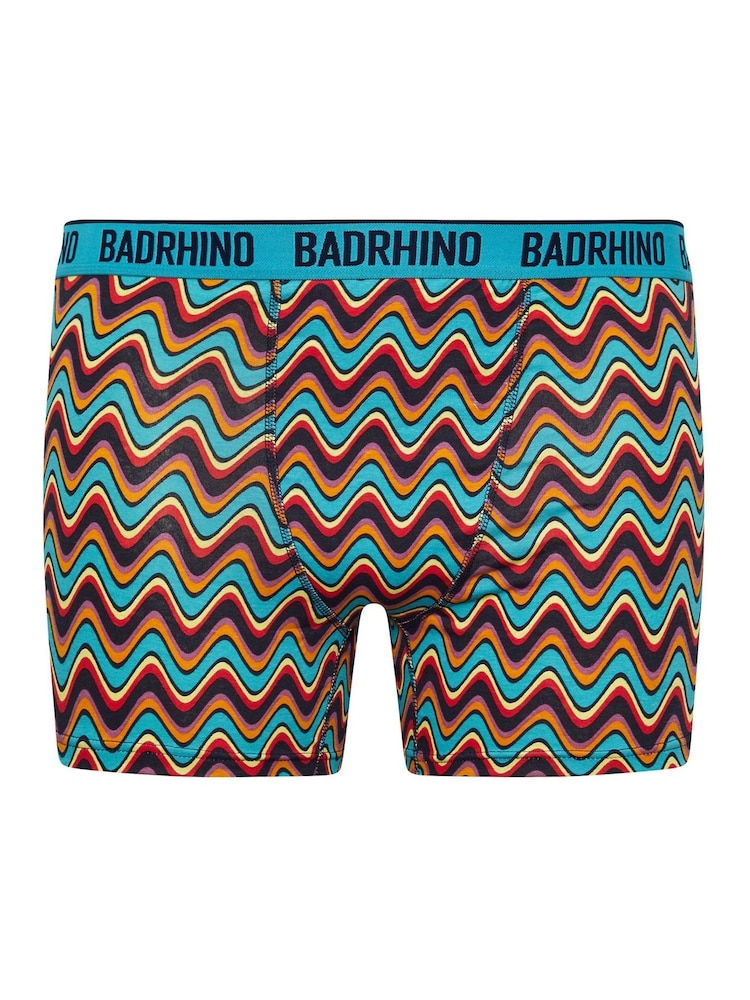 BadRhino Big & Tall Blue Stripe Boxers 3 Pack - Image 7 of 7