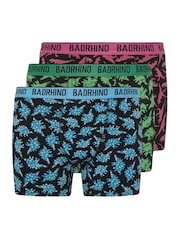 PacoteBadrhino Big & Tall Dino Boxers 3 - Imagem 4 de 7