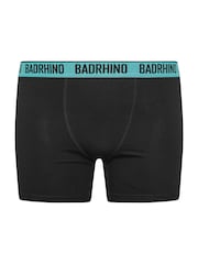 BadRhino Big & Tall Black Waistband Boxers 3 Pack - Image 5 of 7
