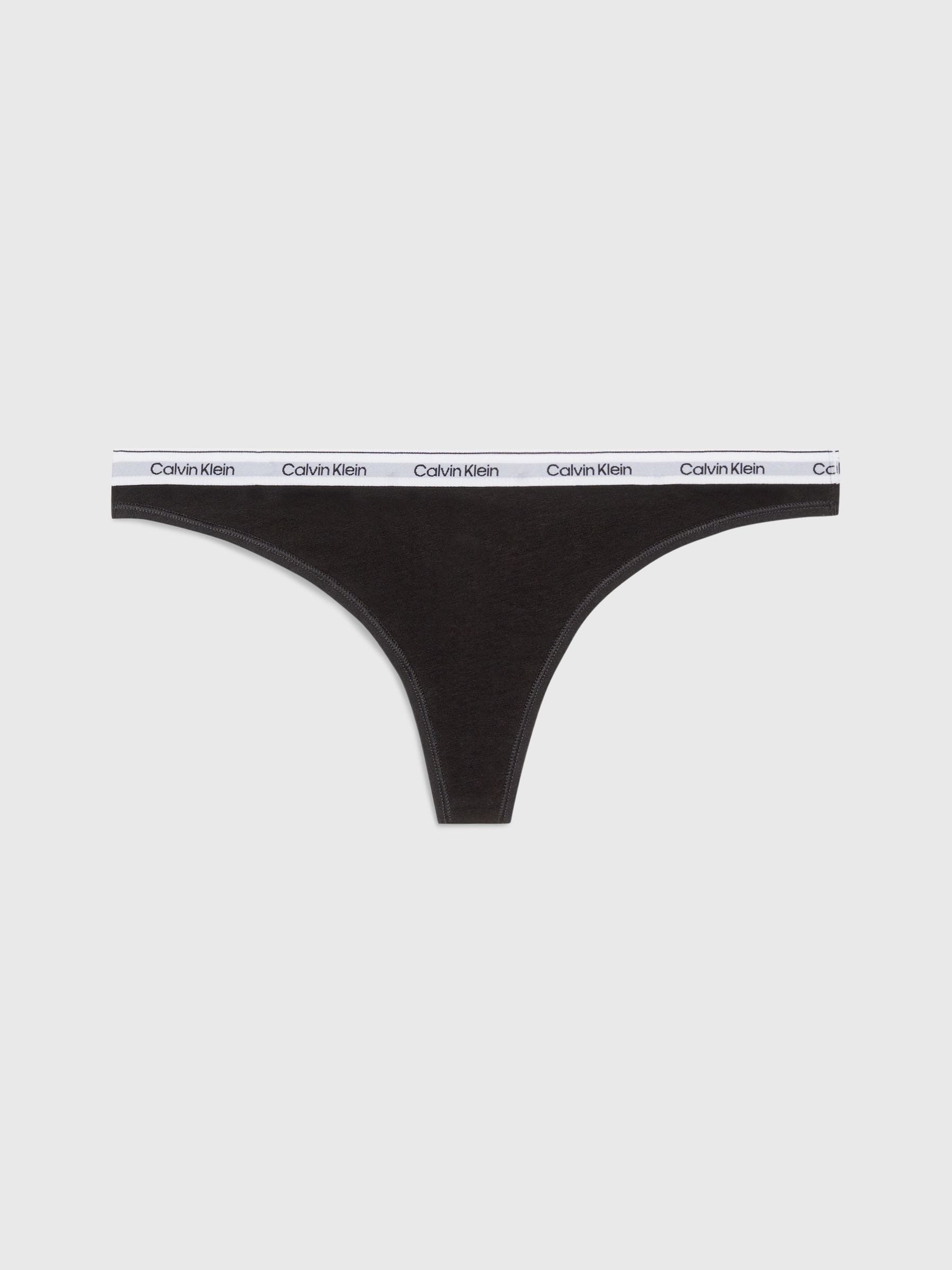 Buy Calvin Klein Black Thong from Next USA