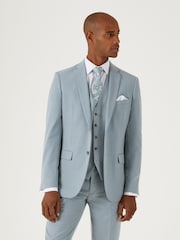 Skopes Green Tailored Fit Sultano Sustainable Suit: Jacket - Image 1 of 4