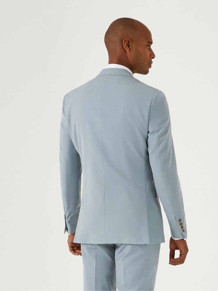 Skopes Green Tailored Fit Sultano Sustainable Suit: Jacket - Image 2 of 4