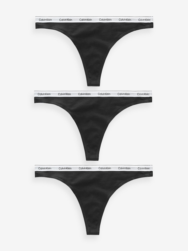 Calvin Klein Thong 3PK - Bild 1 von 4 Calvin Klein Thong 3PK - Bild 1 von 4