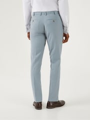 Skopes Green Tailored Fit Sultano Sustainable Suit: Trousers - Image 2 of 4