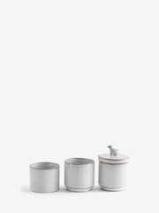 Grey Cow Stacking Storage Jars - Image 5 of 5