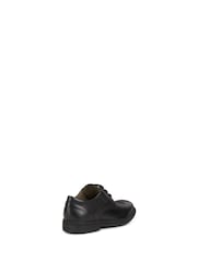 Geox Junior Federico Black School Shoes - Image 3 of 4