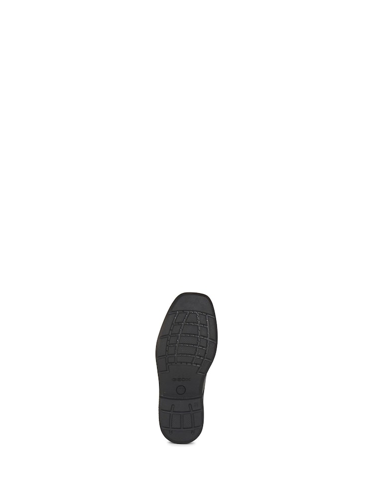 Geox Junior Federico Black School Shoes - Image 4 of 4