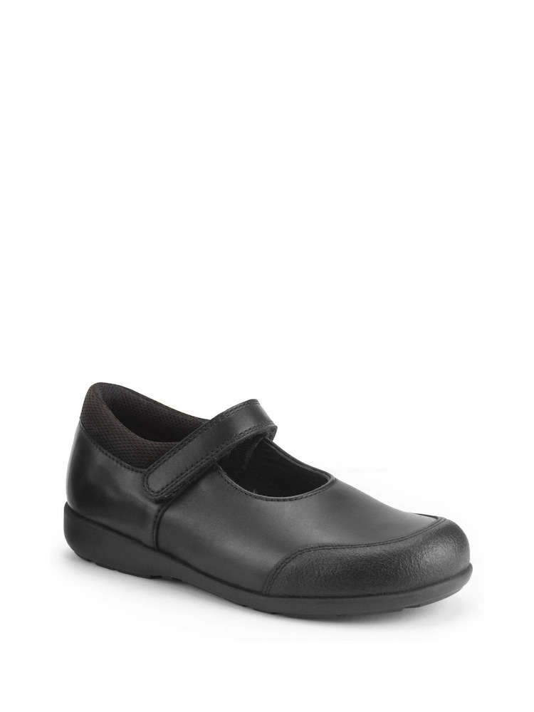 Start Rite Dual Fit Globe Leather T Bar School Black Shoes - Image 6 of 6 Start Rite Dual Fit Globe Leather T Bar School Black Shoes - Image 6 of 6