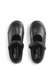 Start Rite Dual Fit Grade Leather Mary Jane School Black Shoes - Image 5 of 6