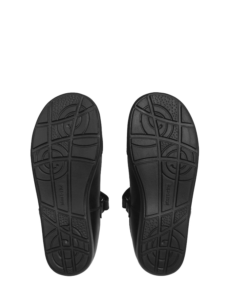 Start Rite Dual Fit Grade Leather Mary Jane School Black Shoes - Image 6 of 6