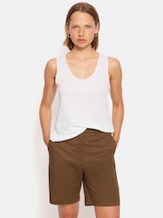 Jigsaw White 100% Linen Layering Vest - Image 4 of 6